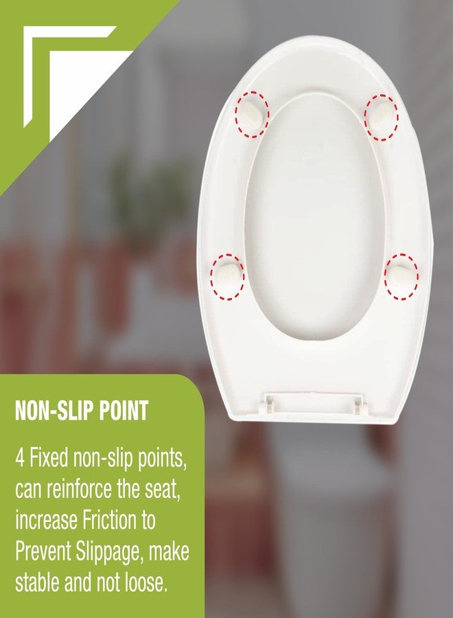 LIPKA Oval Toilet Seat Cover for Bathroom | PVC Cover for Commode Seat in White Color | Standard Size (Cover Only) - Image 5